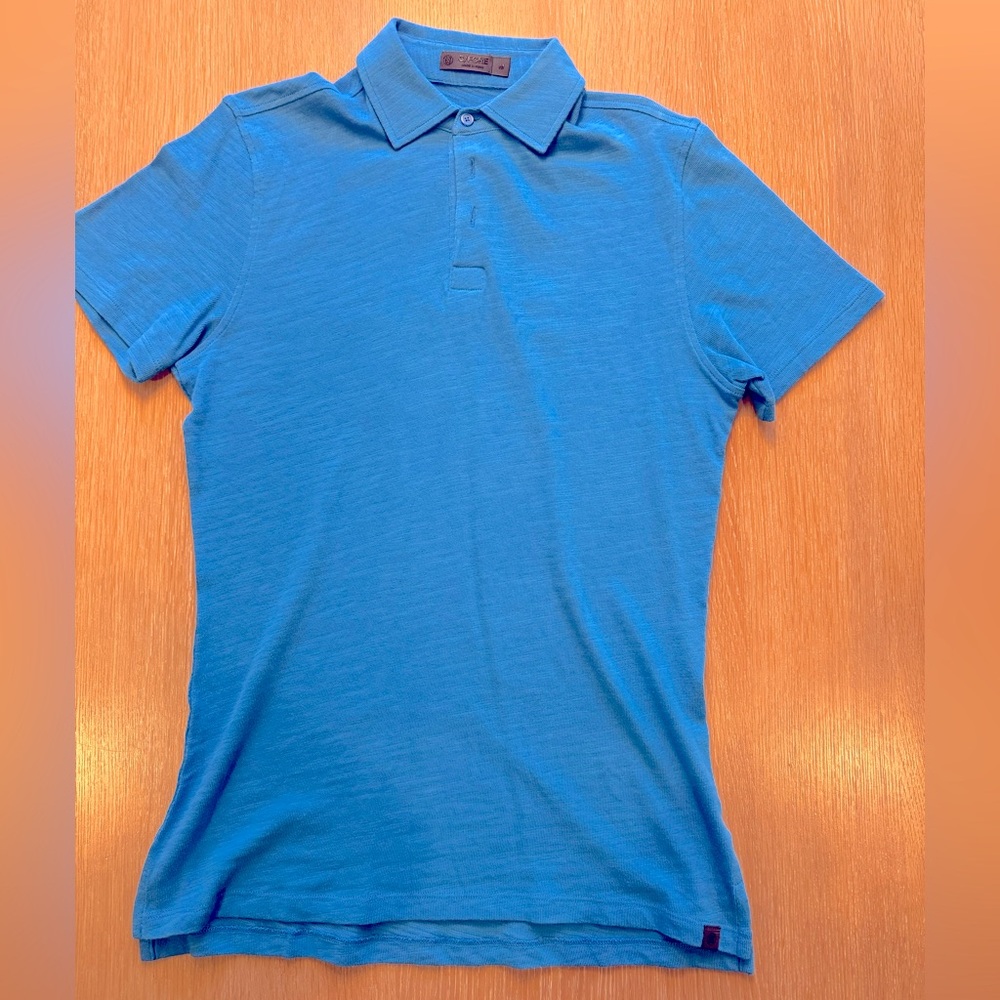 Men’s medium G/fore polo blue never worn